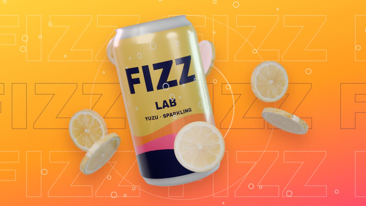 FIZZ LAB — 3D produktový film